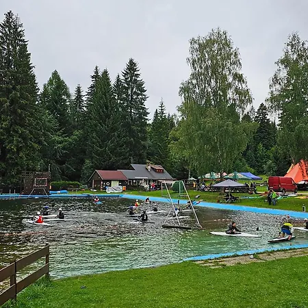 Enjoyharrachov - Atraktivni Slunny Klimatizovany 24 V Centru Harrachova Se Saunou, Parkovanim, Wifi-wlan, Sat, Herni Konzoli, Netflix Zdarma A Moznosti Dobijeni Auta Jen 150m Od Lanovky Διαμέρισμα
