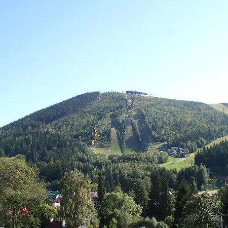 Enjoyharrachov - Atraktivni Slunny Klimatizovany 24 V Centru Harrachova S Velkou Terasou, Saunou, Parkovanim, Wifi-wlan, Sat, Herni Konzoli, Netflix Zdarma A Moznosti Dobijeni Auta Jen 150m Od Lanovky
