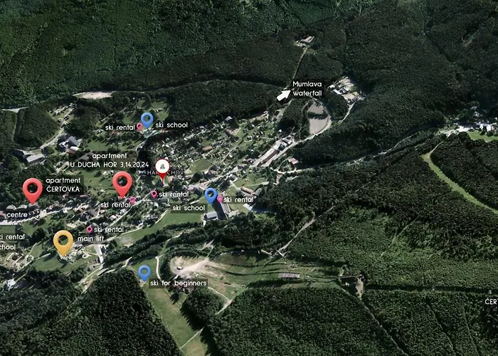 Enjoyharrachov - Atraktivni Slunny Klimatizovany 24 V Centru Harrachova Se Saunou, Parkovanim, Wifi-wlan, Sat, Herni Konzoli, Netflix Zdarma A Moznosti Dobijeni Auta Jen 150m Od Lanovky Διαμέρισμα Harrachov